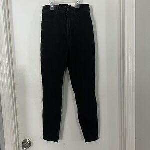 Lucky Brand High Rise Skinny Bridgette Black Women's Jeans size 12